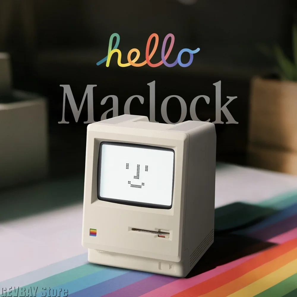 Vintage Alarm Clock - Maclock Retro Alarm Clock Creative Wake