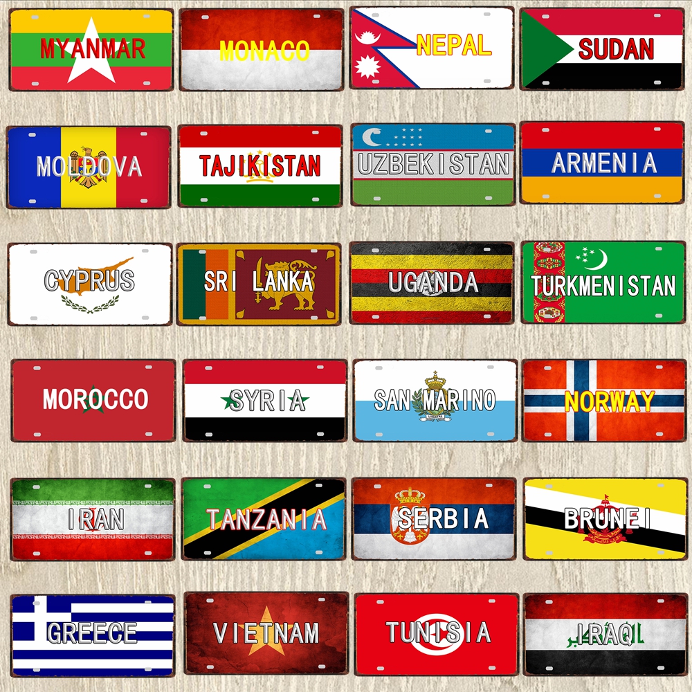 Home Decor Zurich - 【YZFQ 】30X15CM Metal Signs Zurich Travel