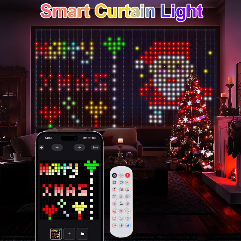 Home Decor App Free - 2025 Bluetooth Smart Christmas Lights with