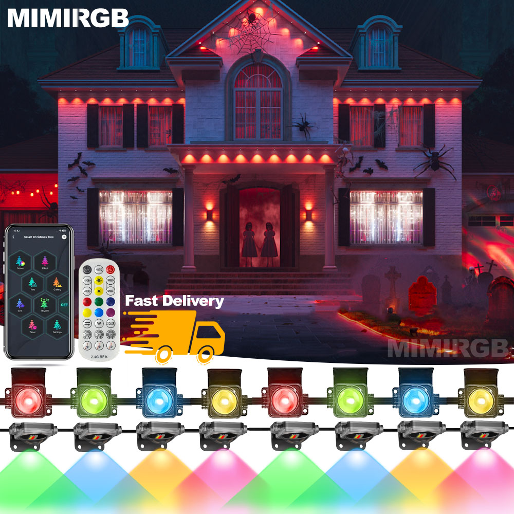 Home Decor App Free - 45M 90LEDs Permanent Outdoor Light Halloween