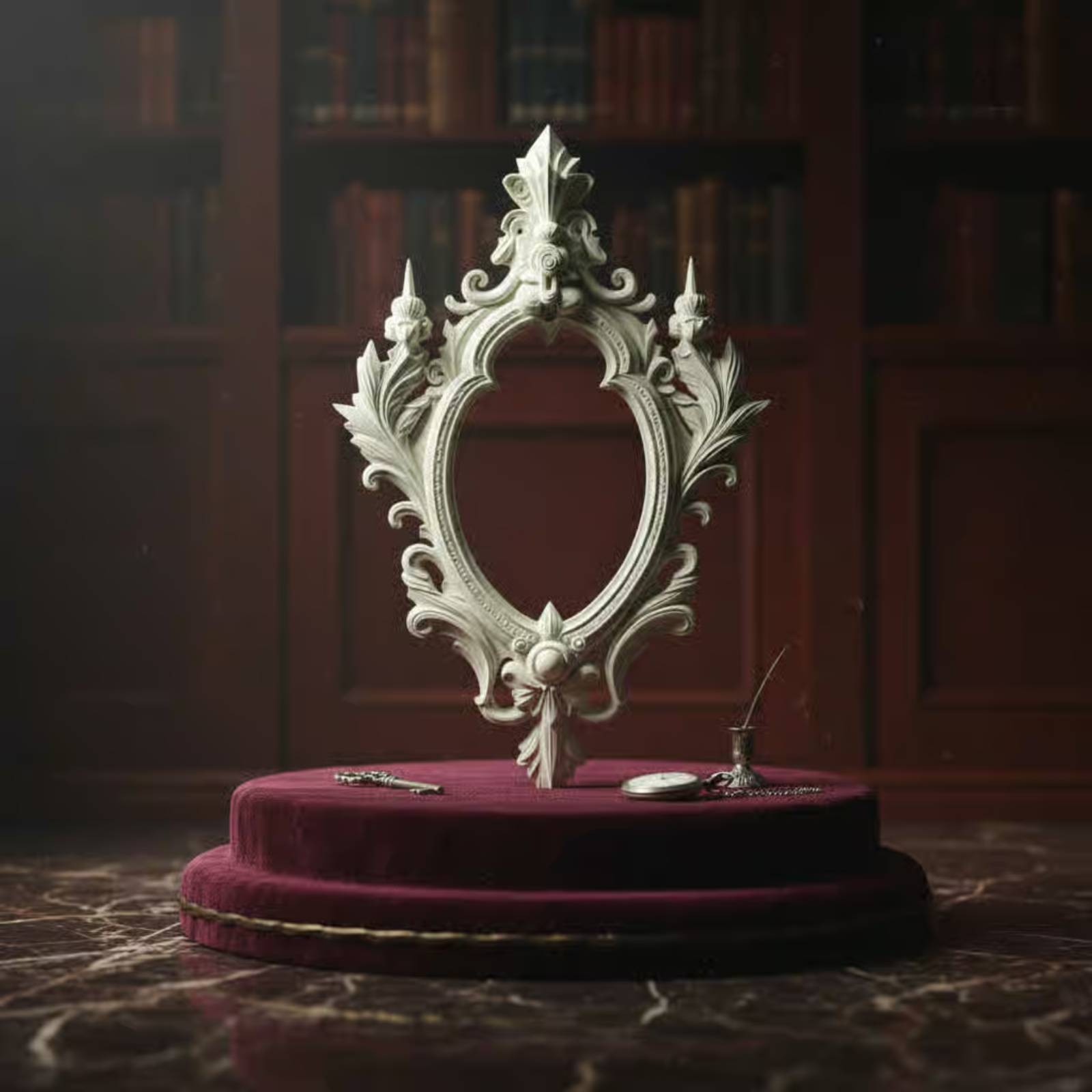 Home Decor Medieval - Medieval Picture Frame Scrollwork Baroque Photo