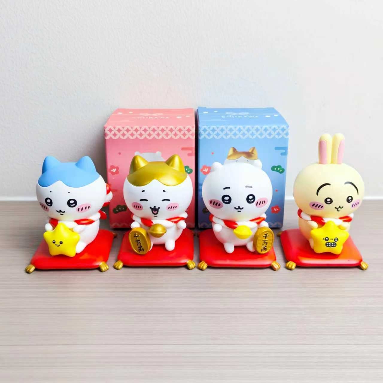 Home Decor Solution - Kawaii CKW Lucky Cat Figurine Set
