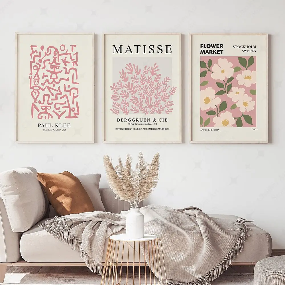 Home Decor Market - Henri Matisse Paul Klee Exhibition Wall