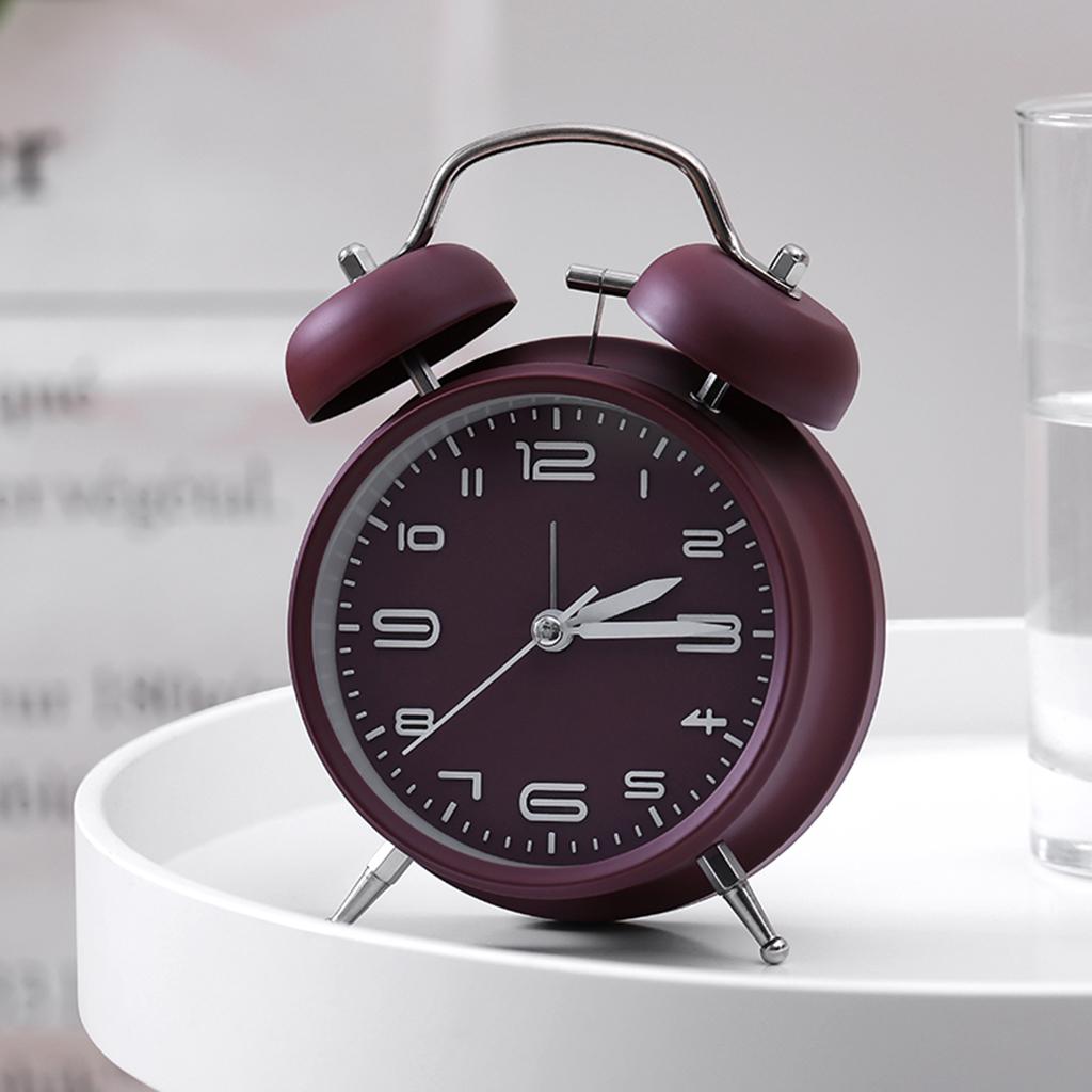Vintage Alarm Clock - Vintage Style Wind Up Clock with