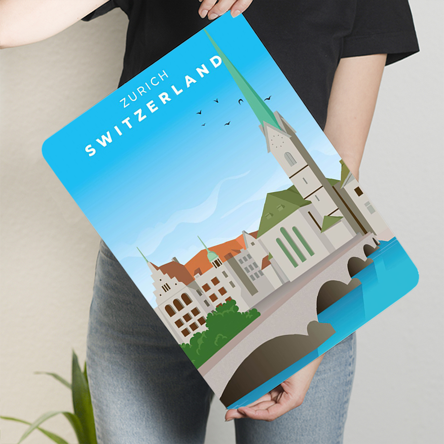 Zurich Switzerland Cityscape M - Home Decor Zurich 评论和价格