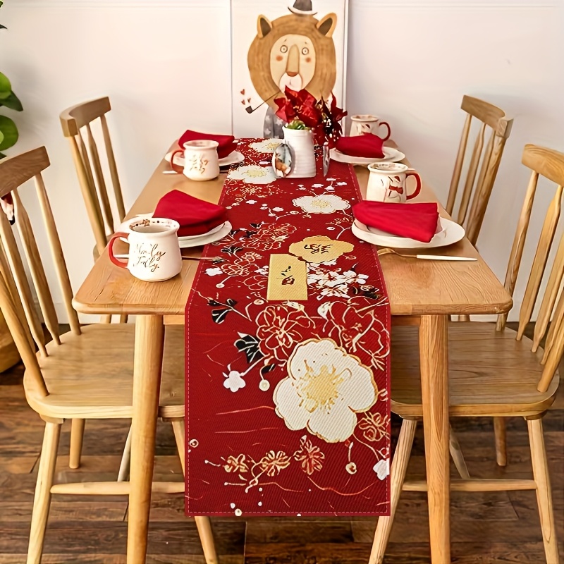 1 Piece of Red Heart Table Run - Home Decor Market 评论和价格