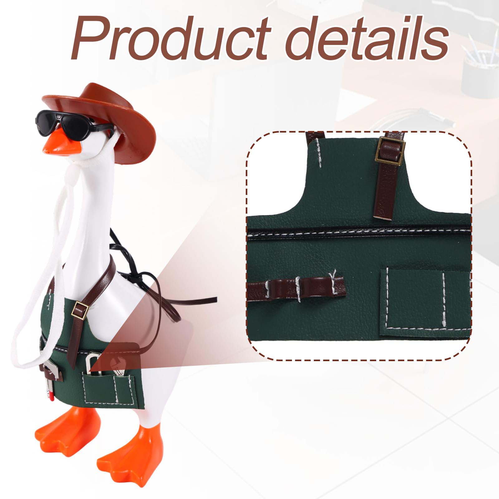 Desktop Goose Outfit,Apron wit - Home Decor Quirky 评论和价格