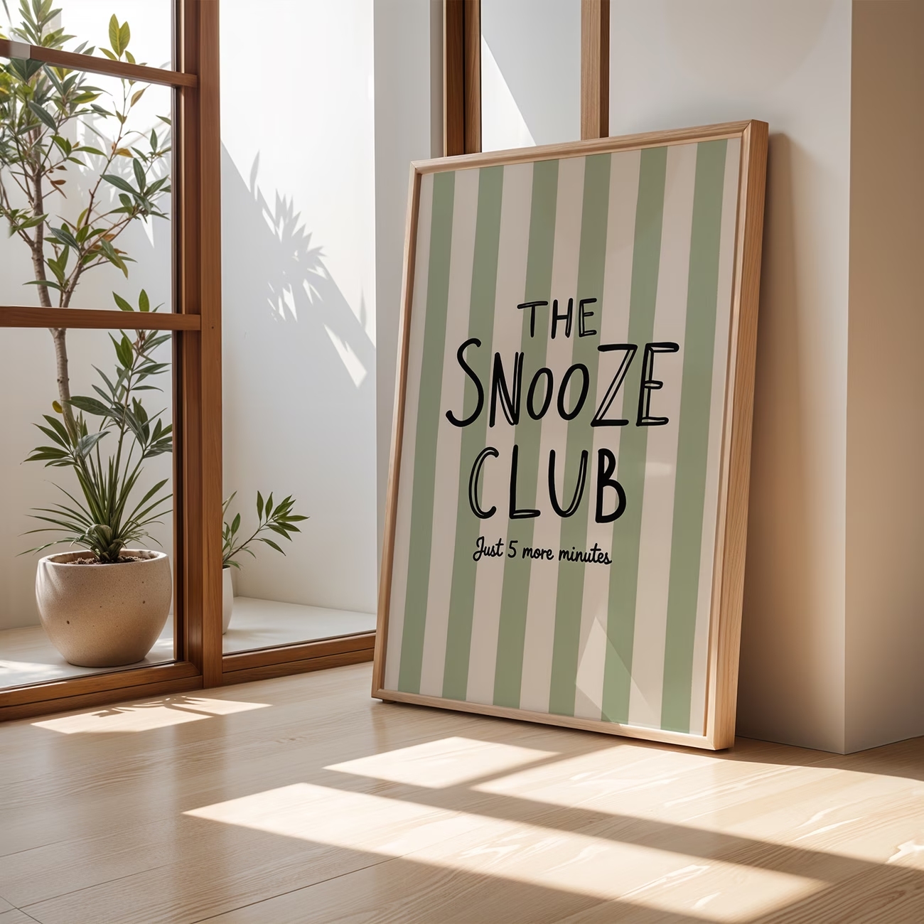 Modern,Retro Sleep Phrases Min - Home Decor Green 评论和价格