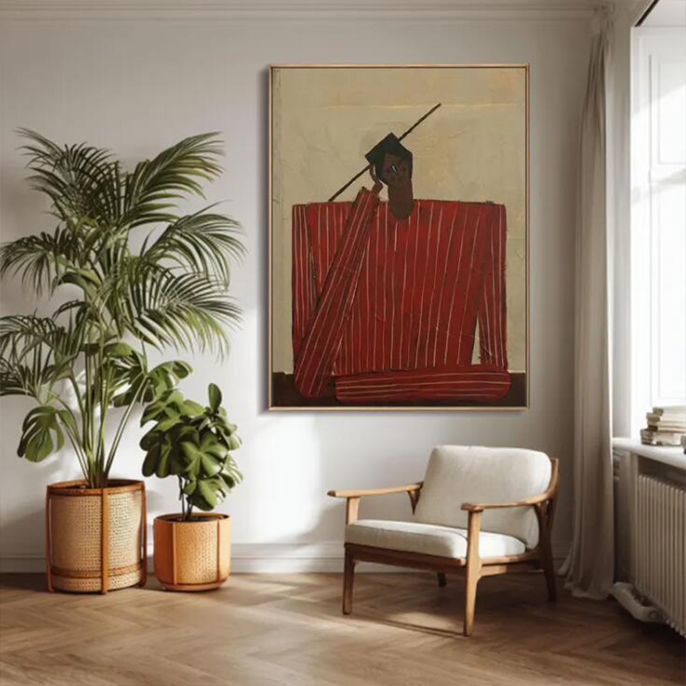 100% Handmade Abstract Oil Pai - Home Decor Medieval 评论和价格