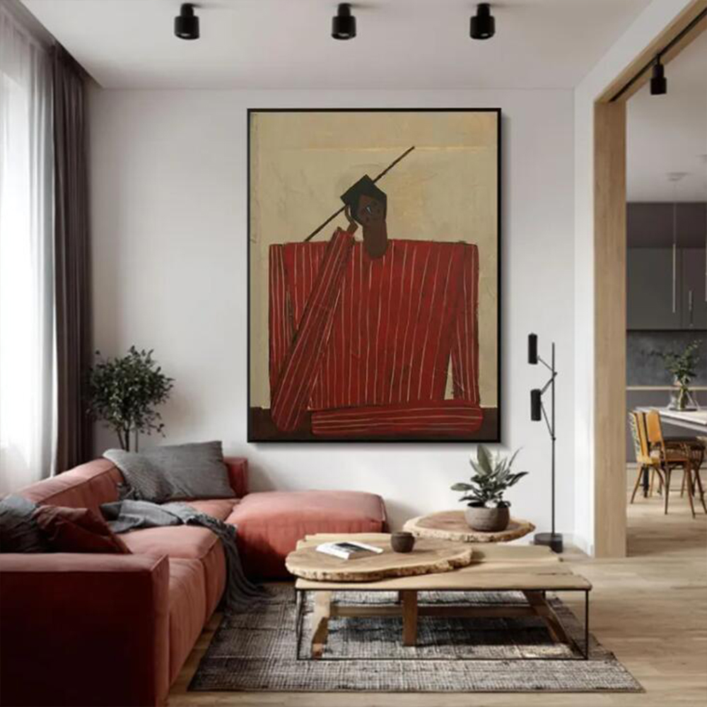 100% Handmade Abstract Oil Pai - Home Decor Medieval 评论和价格