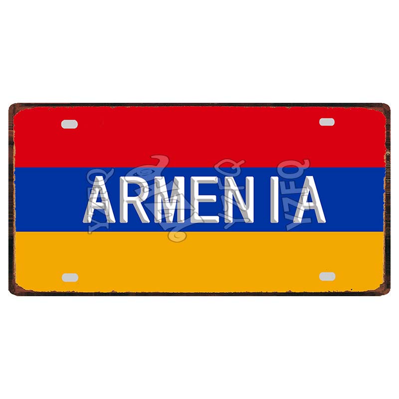 【YZFQ 】30X15CM  Metal Signs  Z - Home Decor Zurich 评论和价格