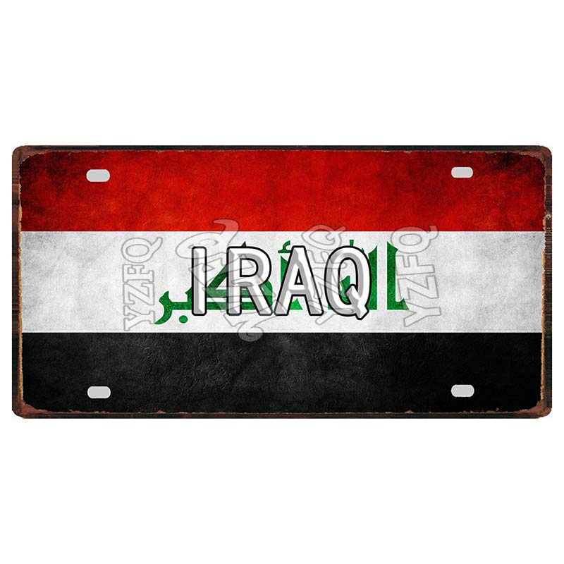 【YZFQ 】30X15CM  Metal Signs  Z - Home Decor Zurich 评论和价格