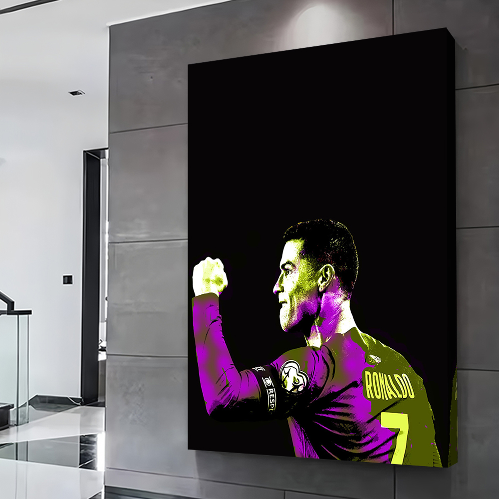 Cristiano Ronaldo Portrait Pos - Home Decor Interior 评论和价格