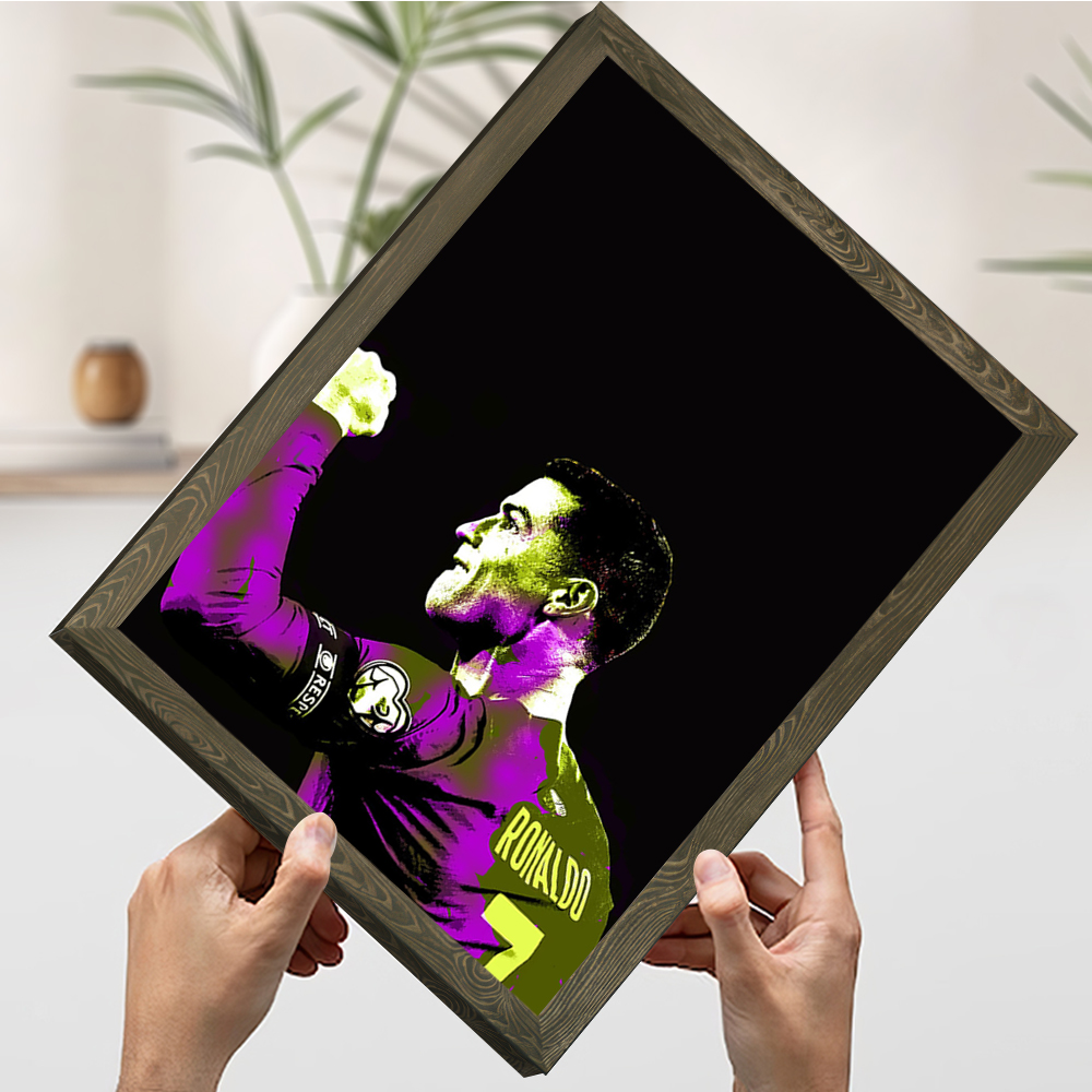 Cristiano Ronaldo Portrait Pos - Home Decor Interior 评论和价格