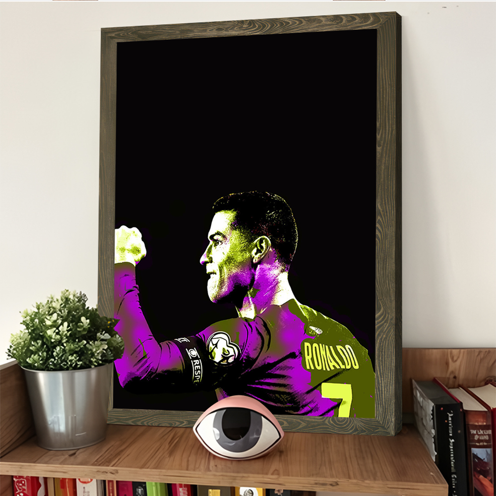 Cristiano Ronaldo Portrait Pos - Home Decor Interior 评论和价格