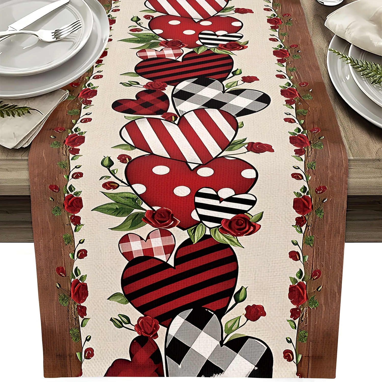 1 Piece Valentine's Day Red He - Home Decor Market 评论和价格