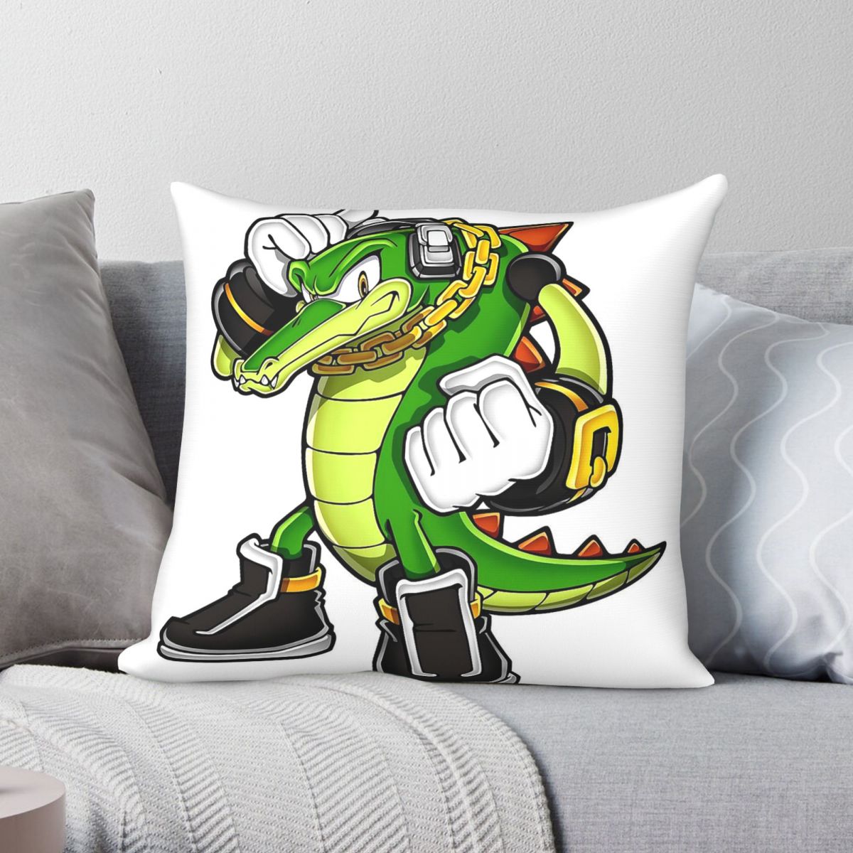 Vector The Crocodile Square Pi - Home Decor Vector 评论和价格