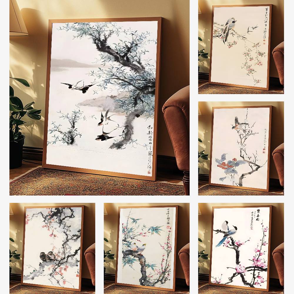 1pc frameless ChineseStyle Flo - Home Decor Green 评论和价格