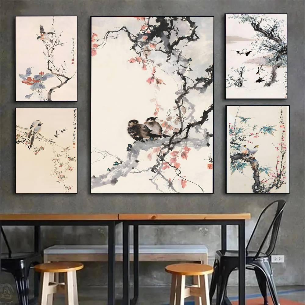 1pc frameless ChineseStyle Flo - Home Decor Green 评论和价格