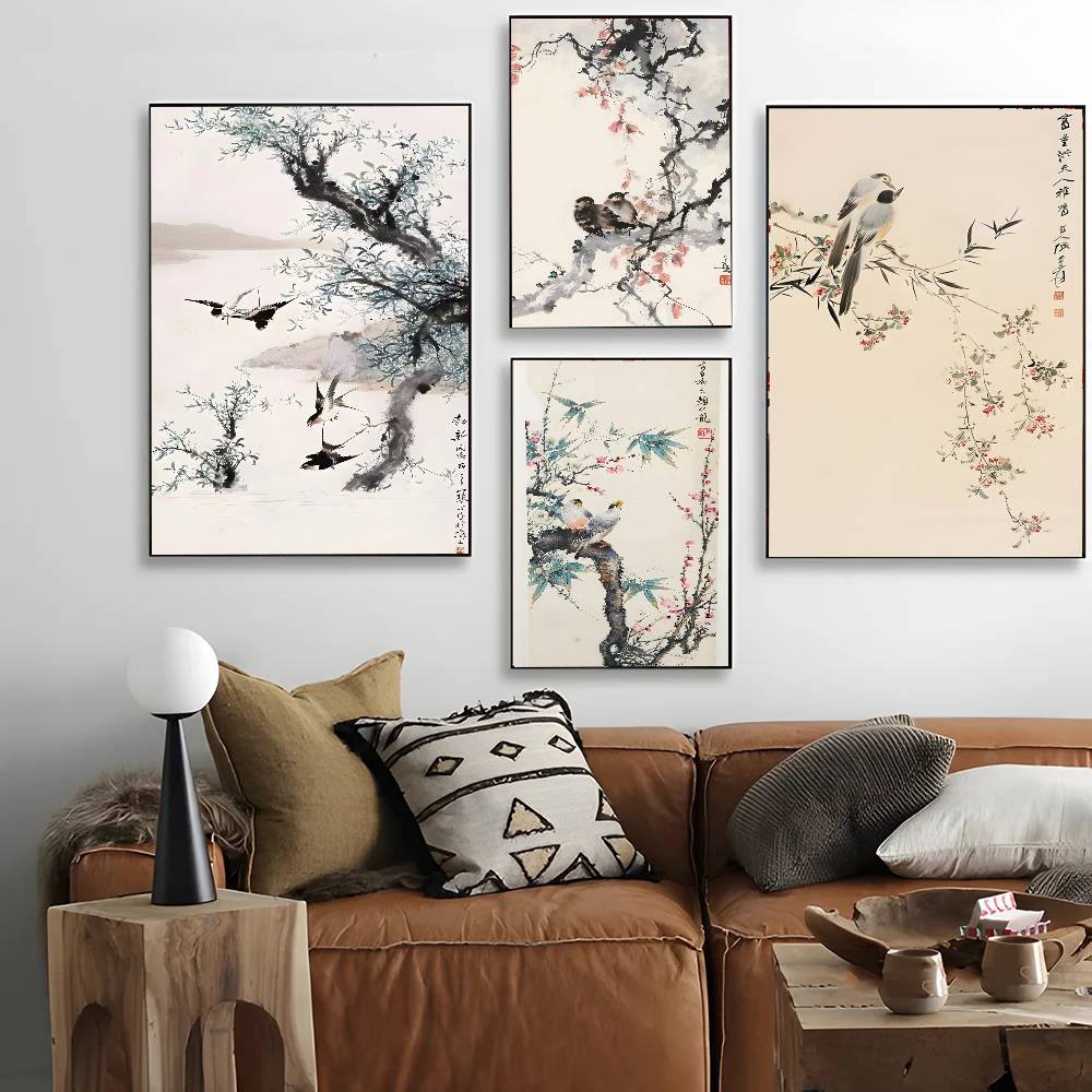 1pc frameless ChineseStyle Flo - Home Decor Green 评论和价格