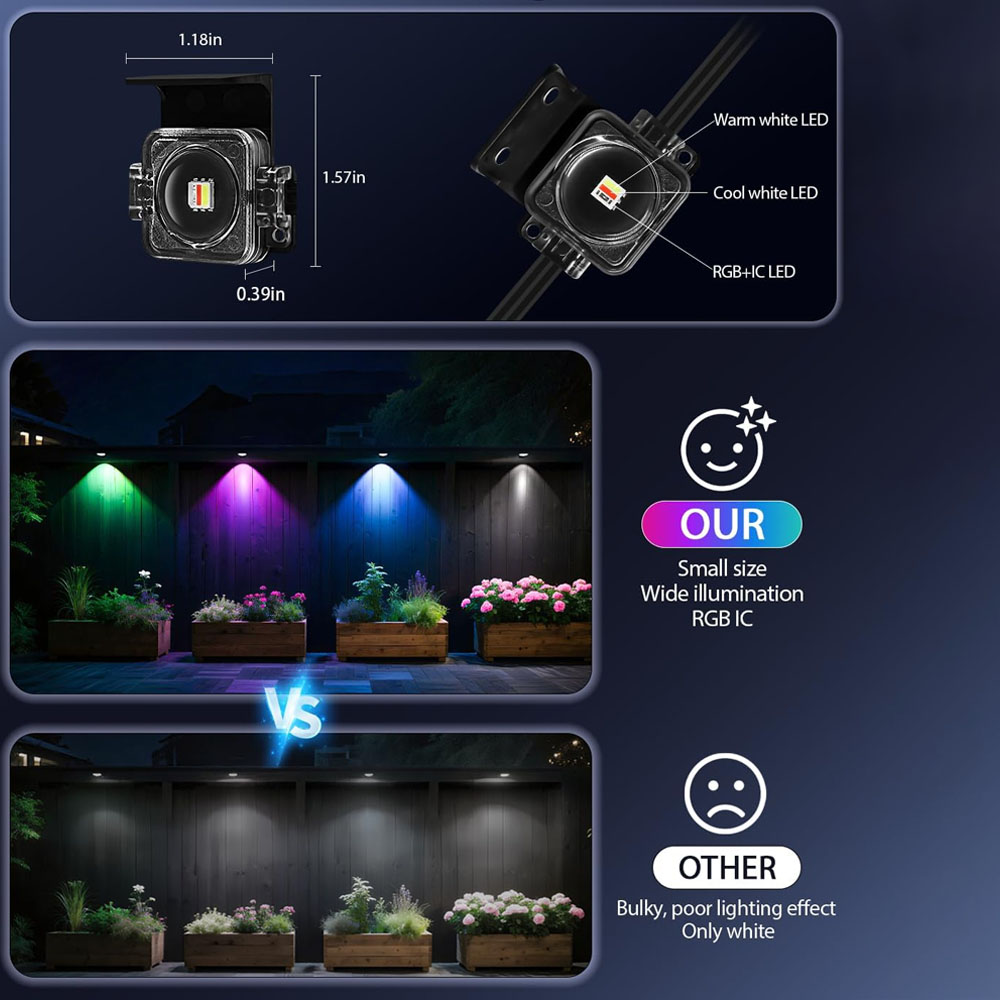 45M 90LEDs Permanent Outdoor L - Home Decor App Free 评论和价格