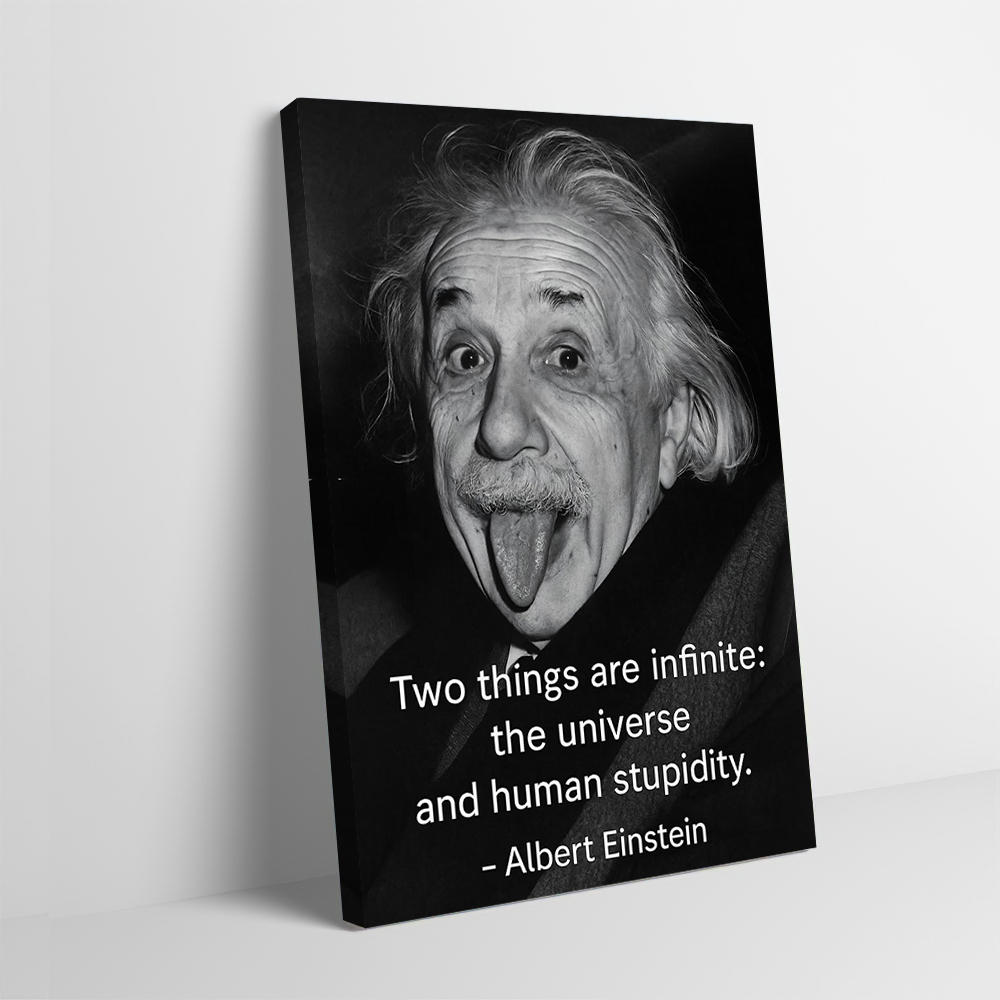Albert Einstein Printed Poster - Home Decor Interior 评论和价格