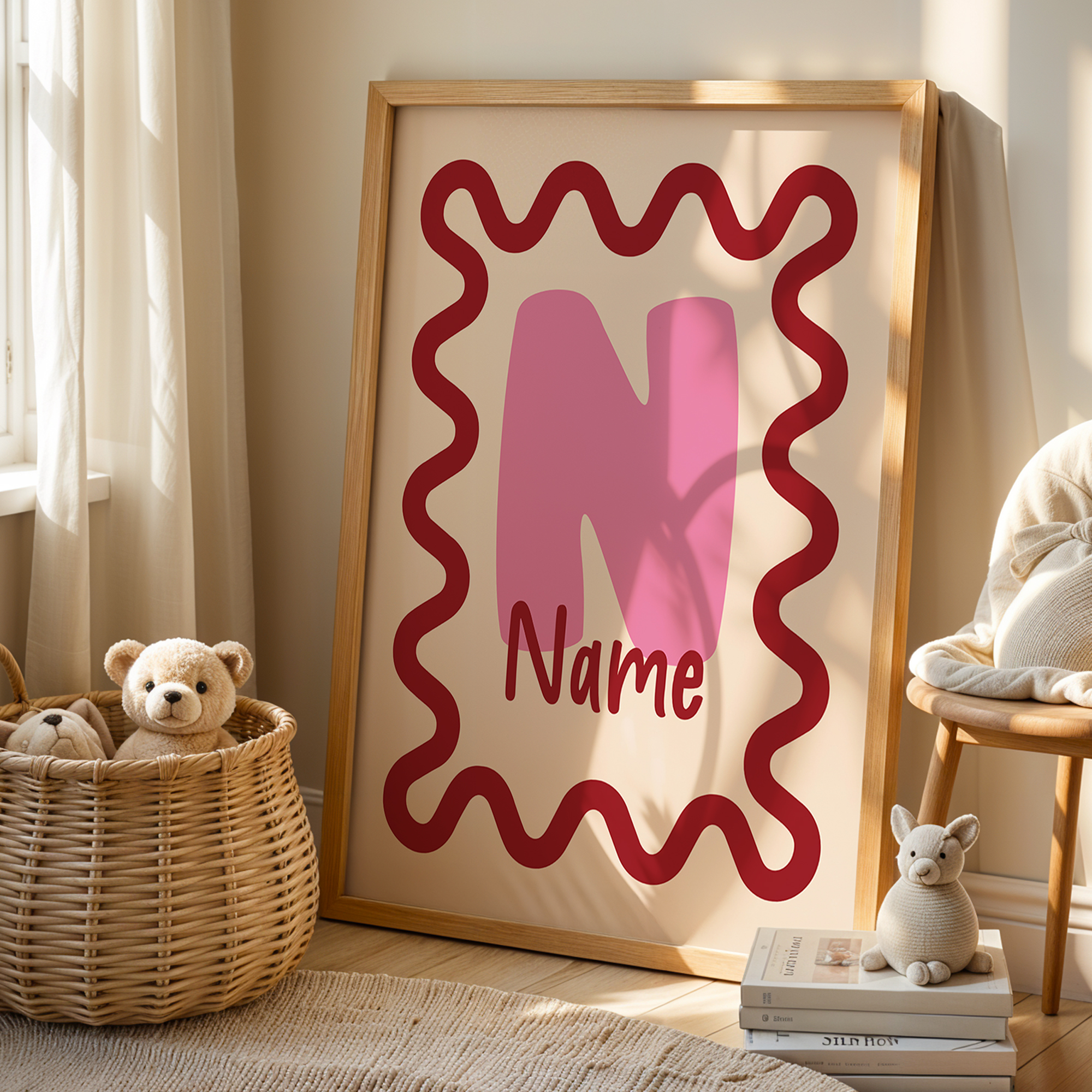 Personalized Custom Name Carto - Home Decor Solution 评论和价格
