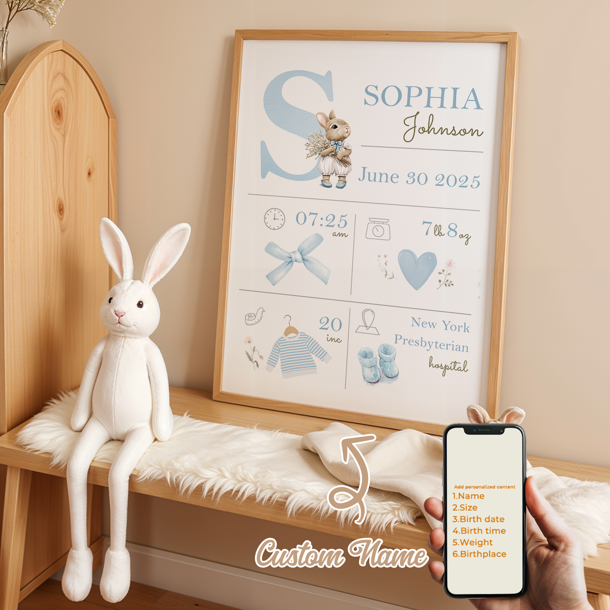 Personalized Custom Name Carto - Home Decor Canvas 评论和价格
