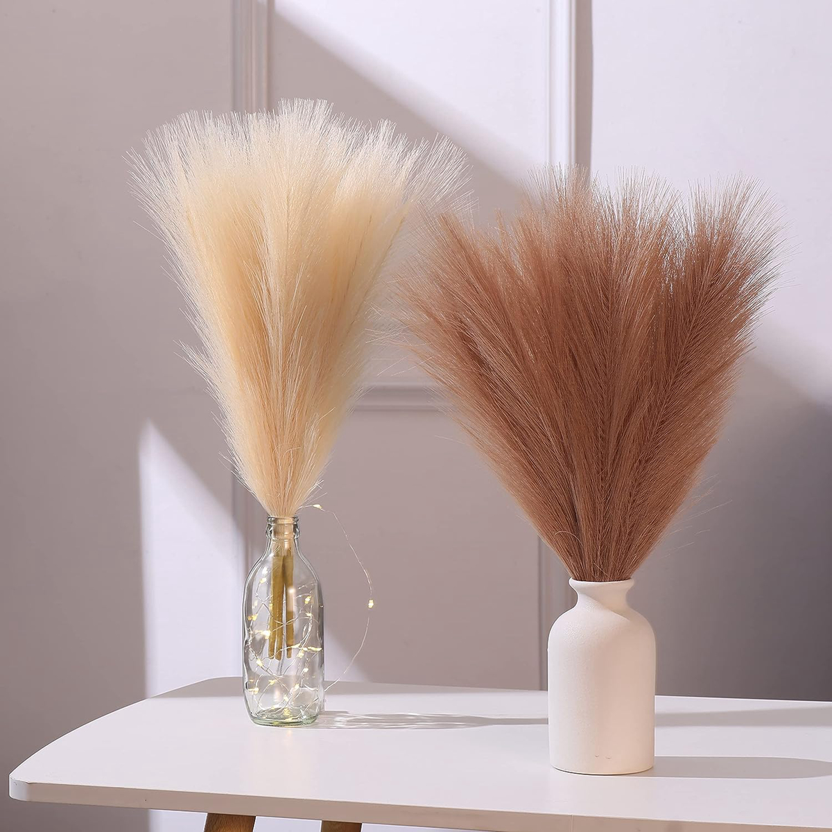 10/20Pc Pampas Grass Reed Arti - Pampas Grass Decor 评论和价格