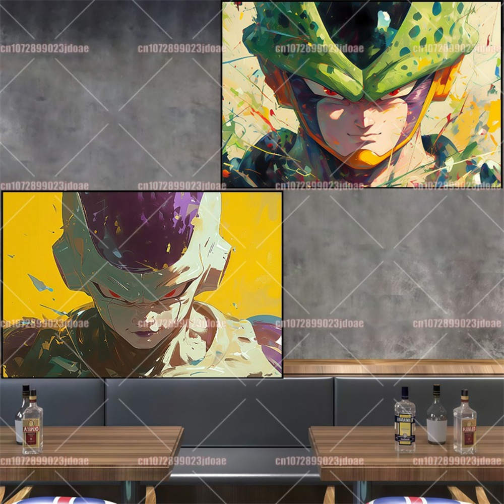 Dragon Ball Anime Wall Art - V - Home Decor Canvas 评论和价格