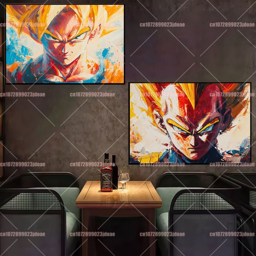 Dragon Ball Anime Wall Art - V - Home Decor Canvas 评论和价格