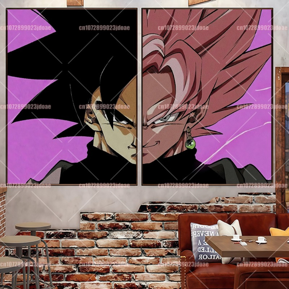Dragon Ball Anime Wall Art - V - Home Decor Canvas 评论和价格