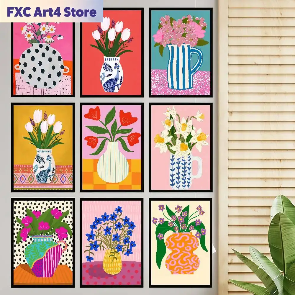 Frameless1pc Flower Market Vas - Home Decor Market 评论和价格