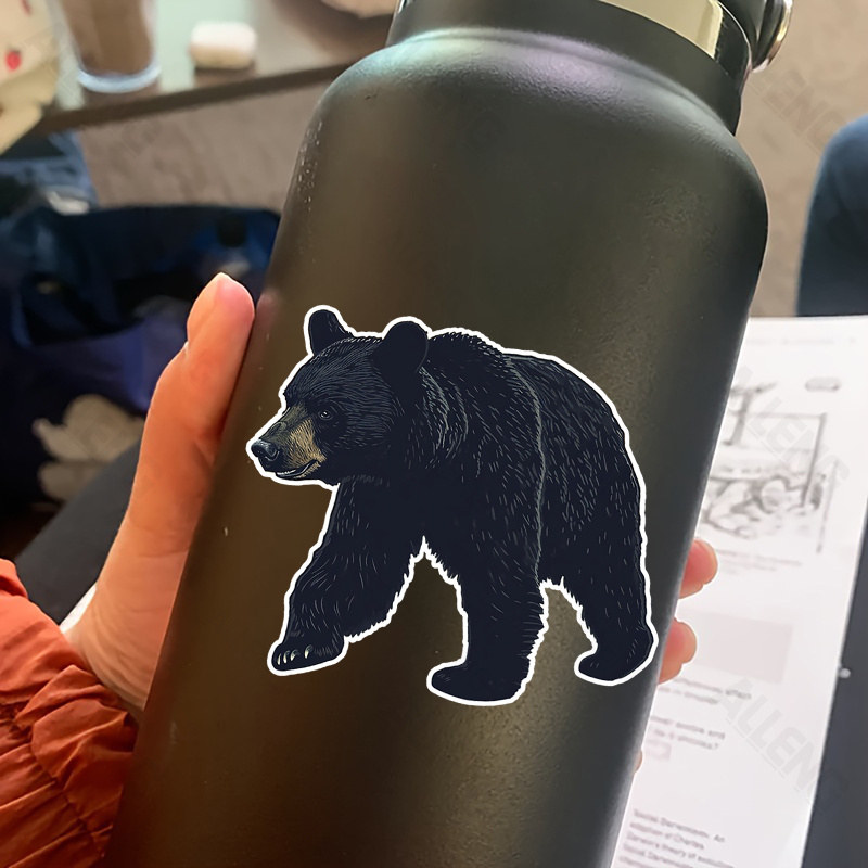 Black Bear Vector Illustration - Home Decor Vector 评论和价格