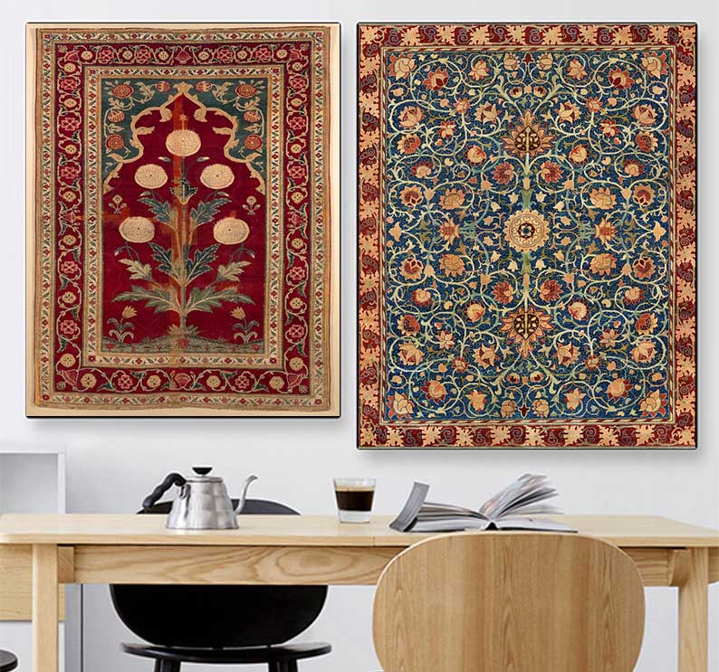 Medieval Oriental Persian Carp - Home Decor Medieval 评论和价格