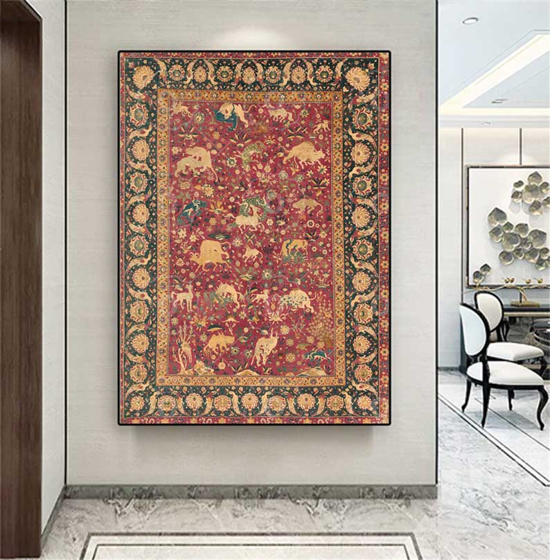 Medieval Oriental Persian Carp - Home Decor Medieval 评论和价格