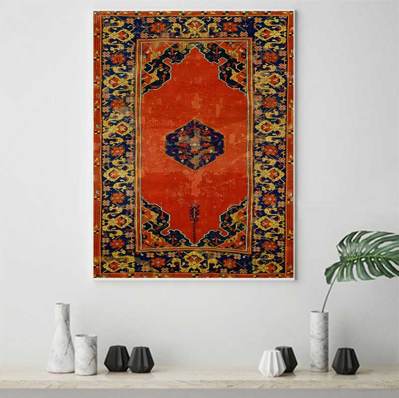 Medieval Oriental Persian Carp - Home Decor Medieval 评论和价格