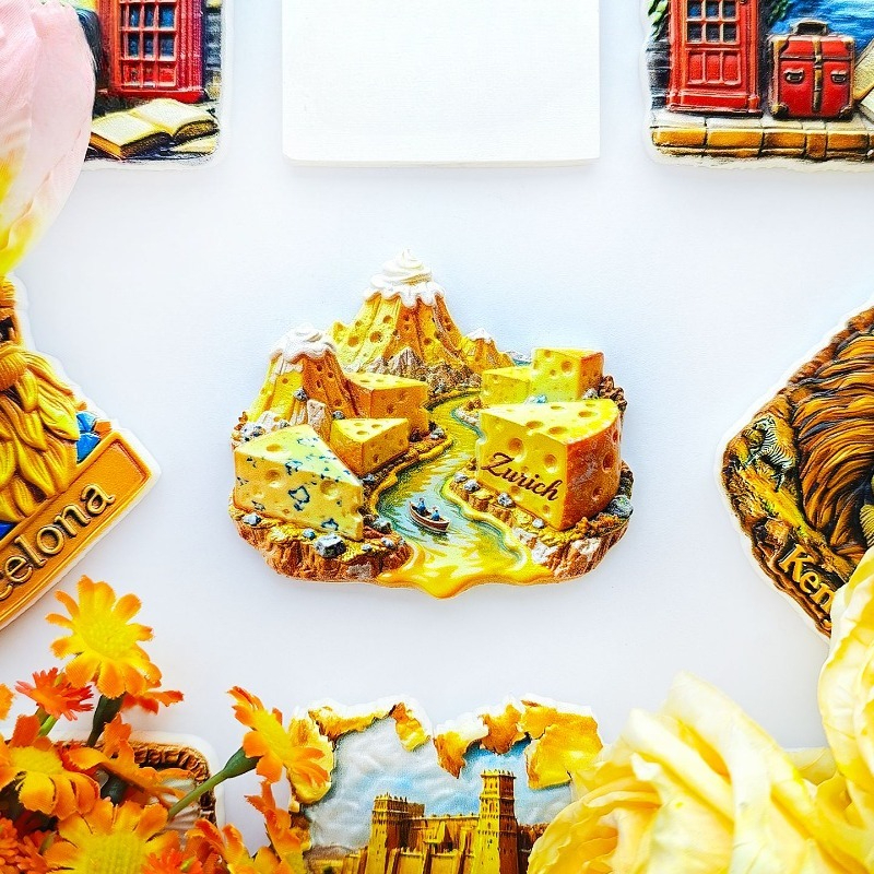Zurich Cheese Fridge Magnet -  - Home Decor Zurich 评论和价格