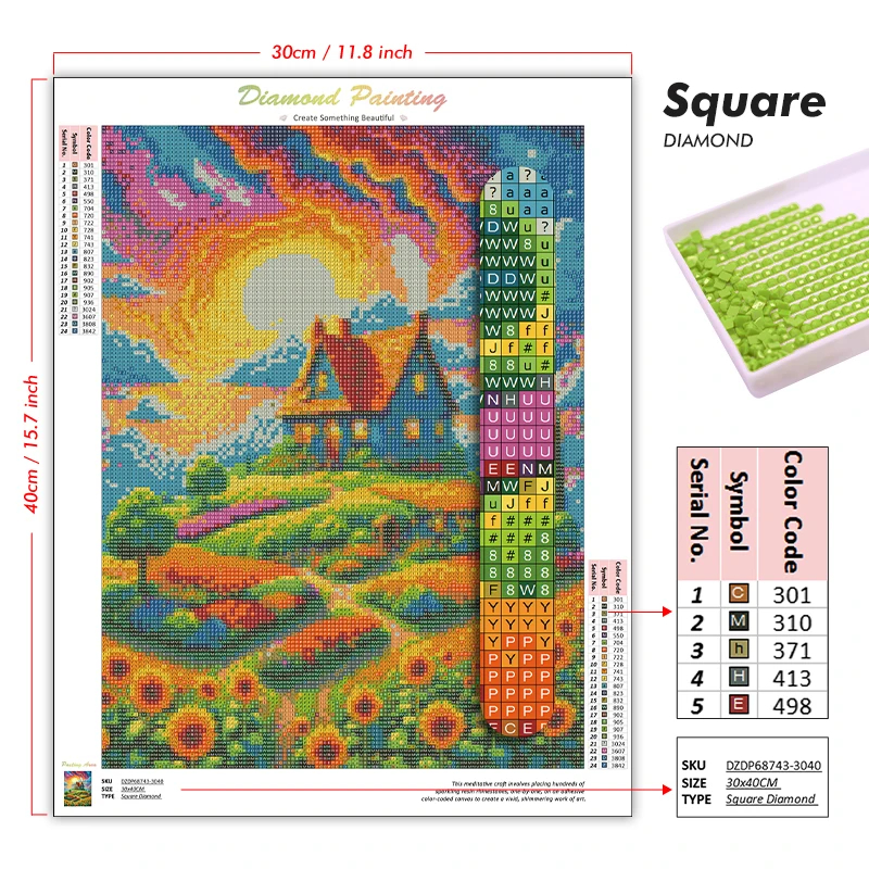 World Famous Scenery 5D Diamon - Home Decor New York 评论和价格