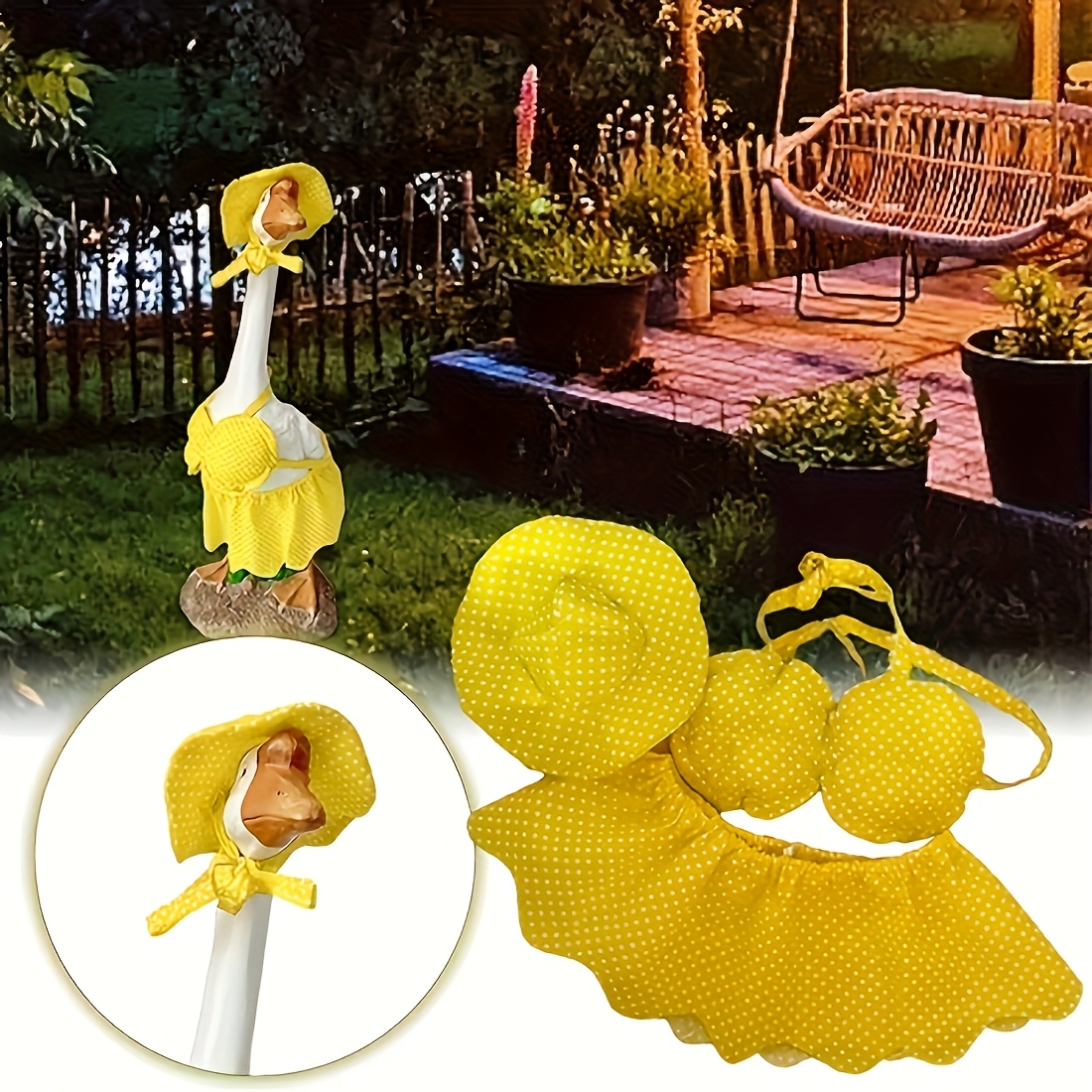Goose Outfit 23 Inch Hawaii Bi - Home Decor Quirky 评论和价格