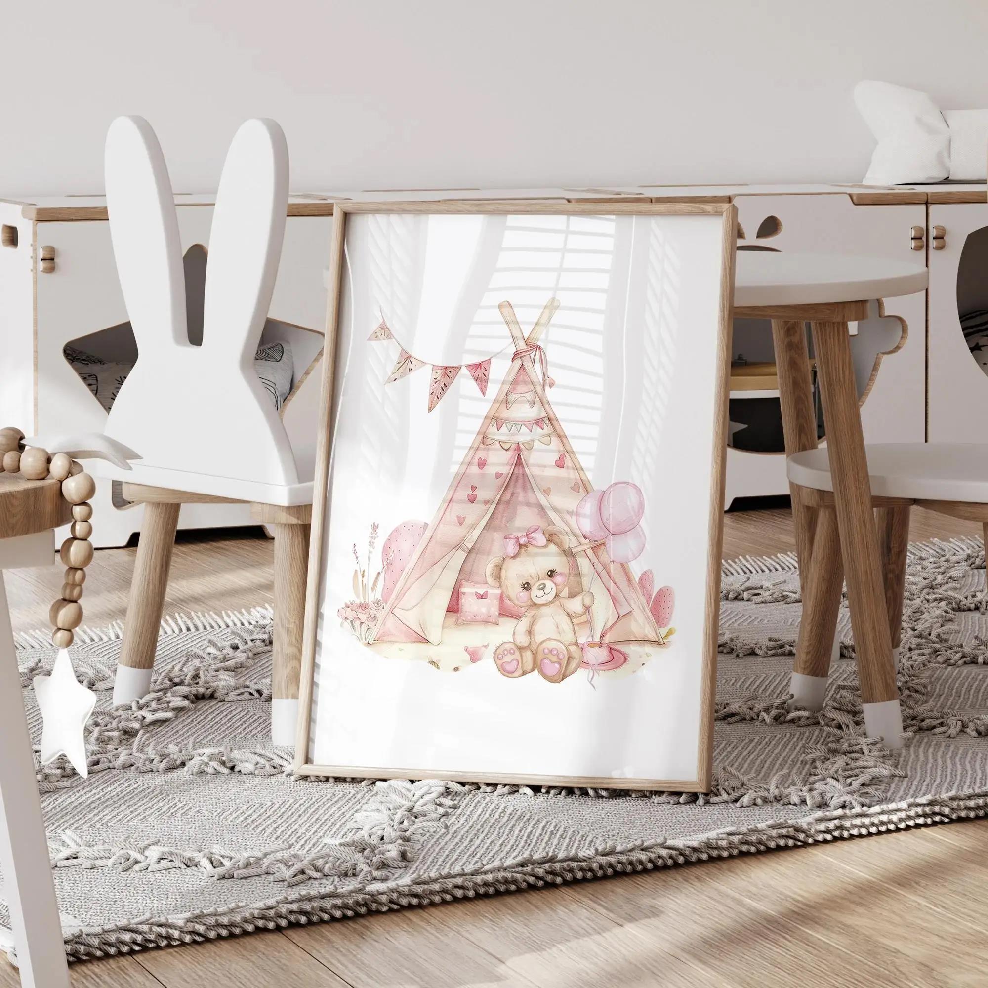 Pink Dream Bear Carousel Tent  - Home Decor Solution 评论和价格
