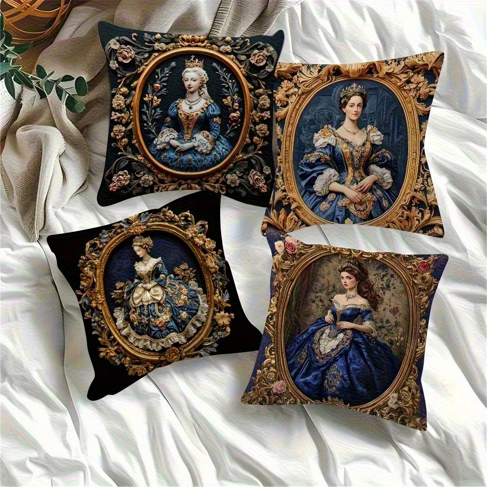 Elegant Royal Pillow Cover Dou - Home Decor Design Ideas 评论和价格