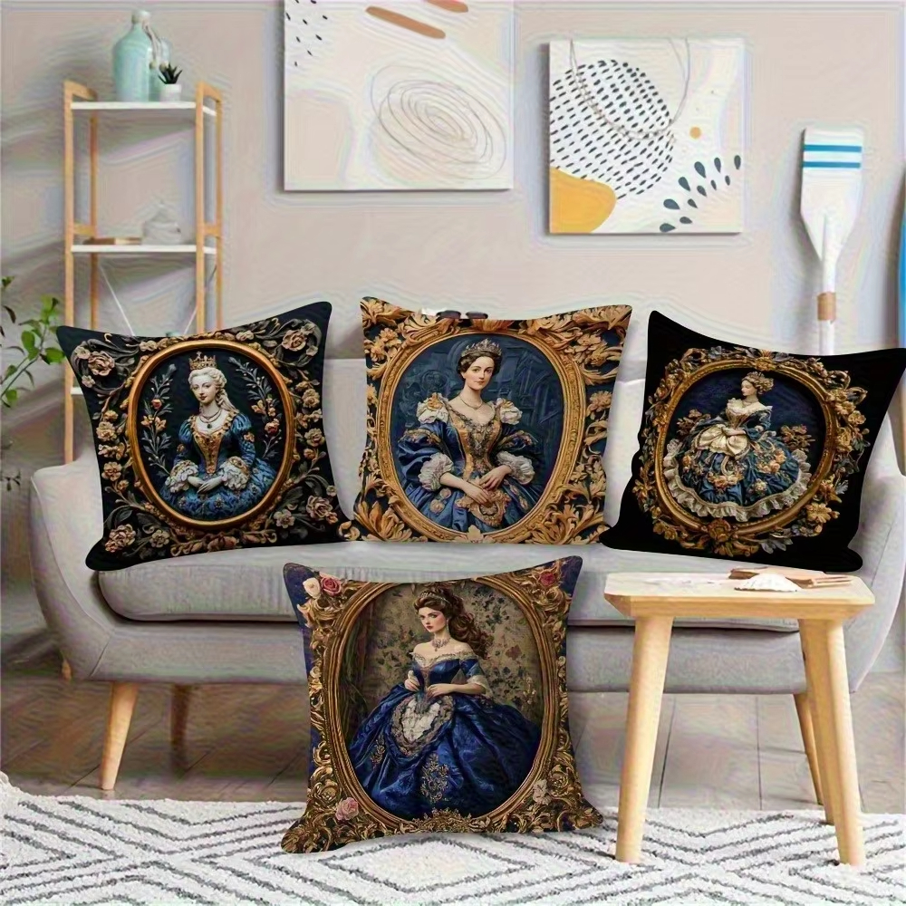 Elegant Royal Pillow Cover Dou - Home Decor Design Ideas 评论和价格