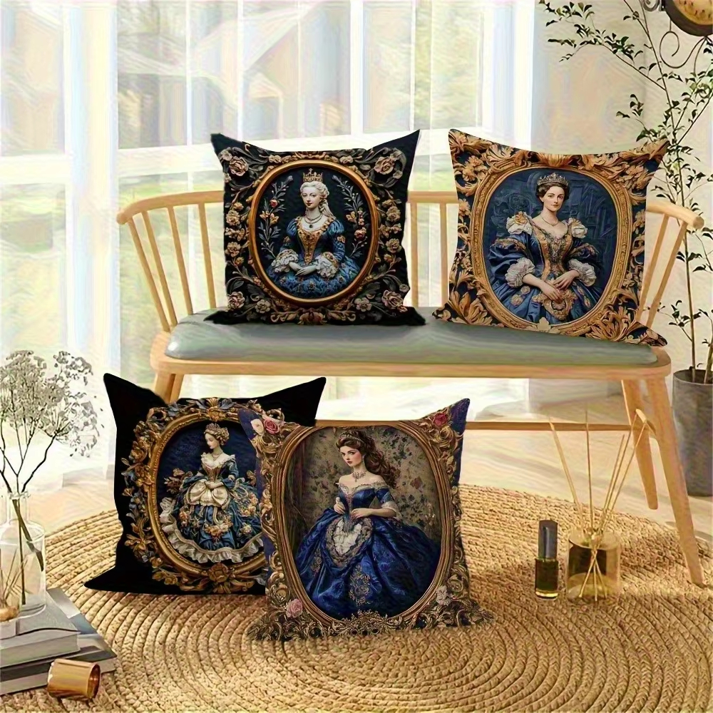 Elegant Royal Pillow Cover Dou - Home Decor Design Ideas 评论和价格