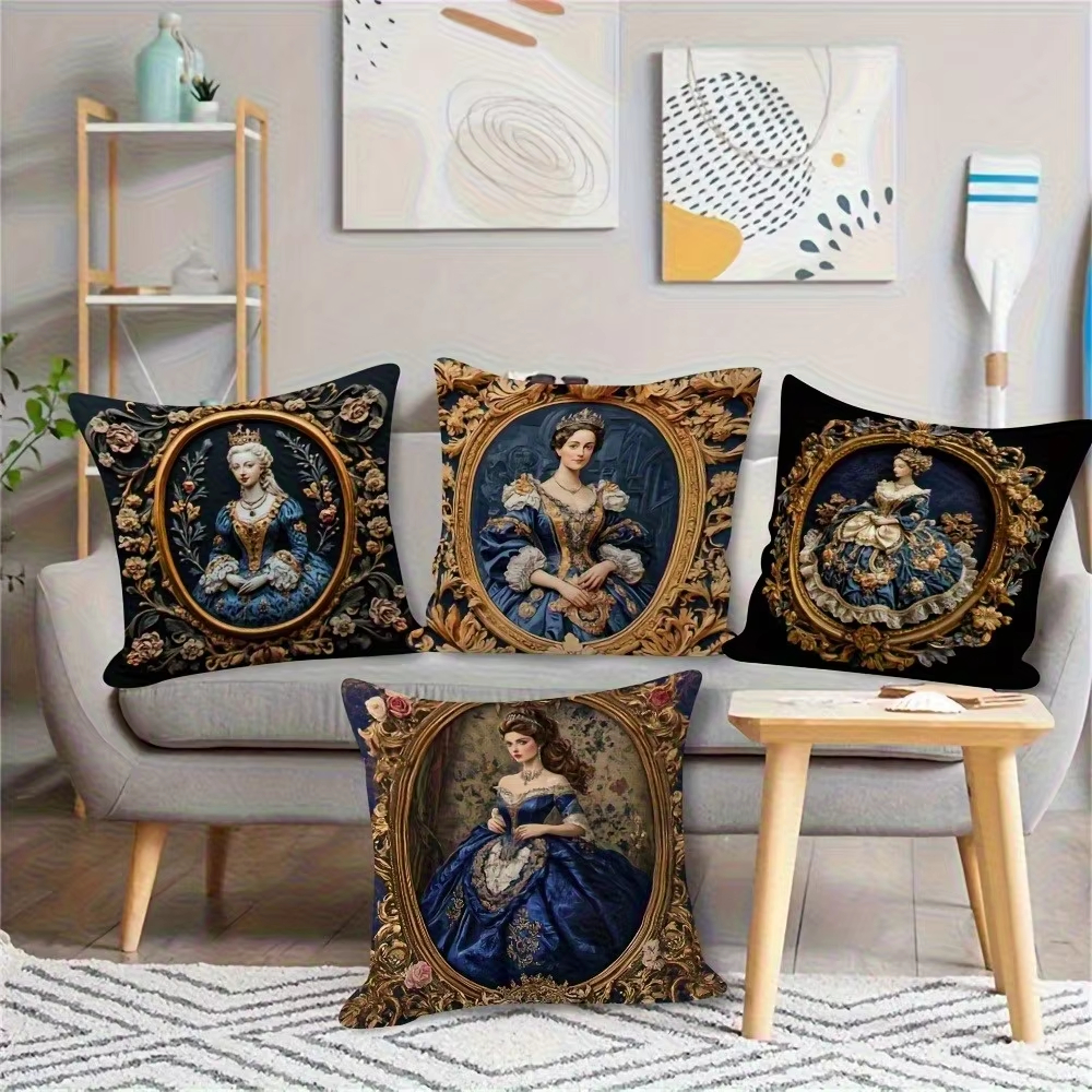 Elegant Royal Pillow Cover Dou - Home Decor Design Ideas 评论和价格