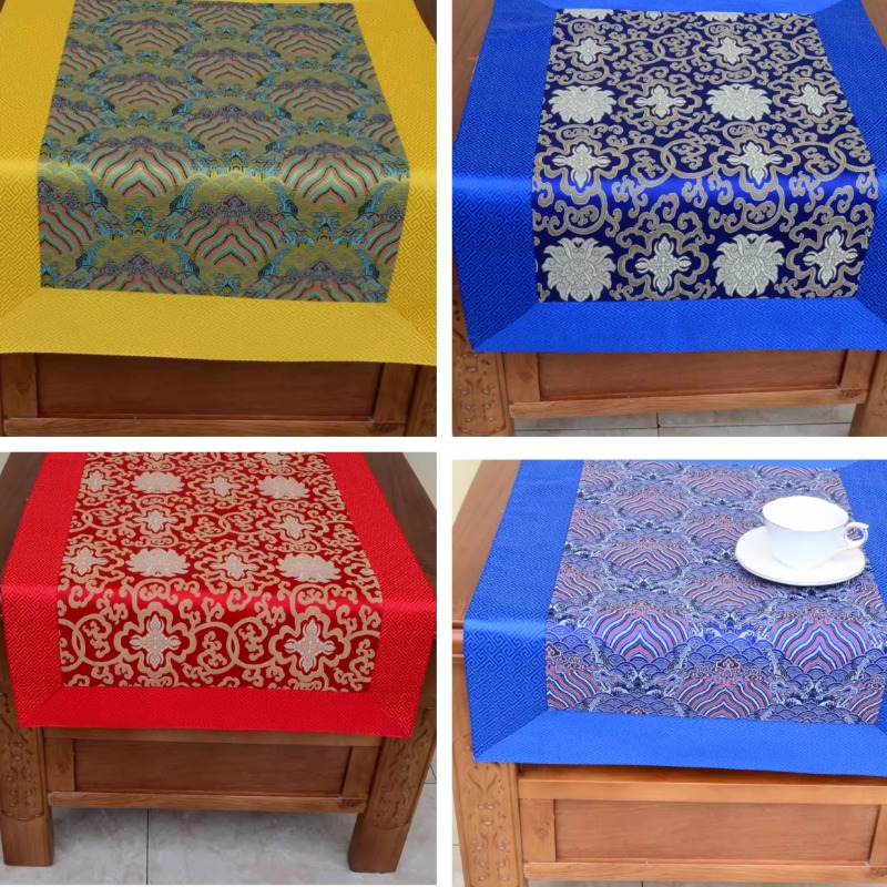Tibetan Ethnic Style Brocade T - Home Decor Interior 评论和价格