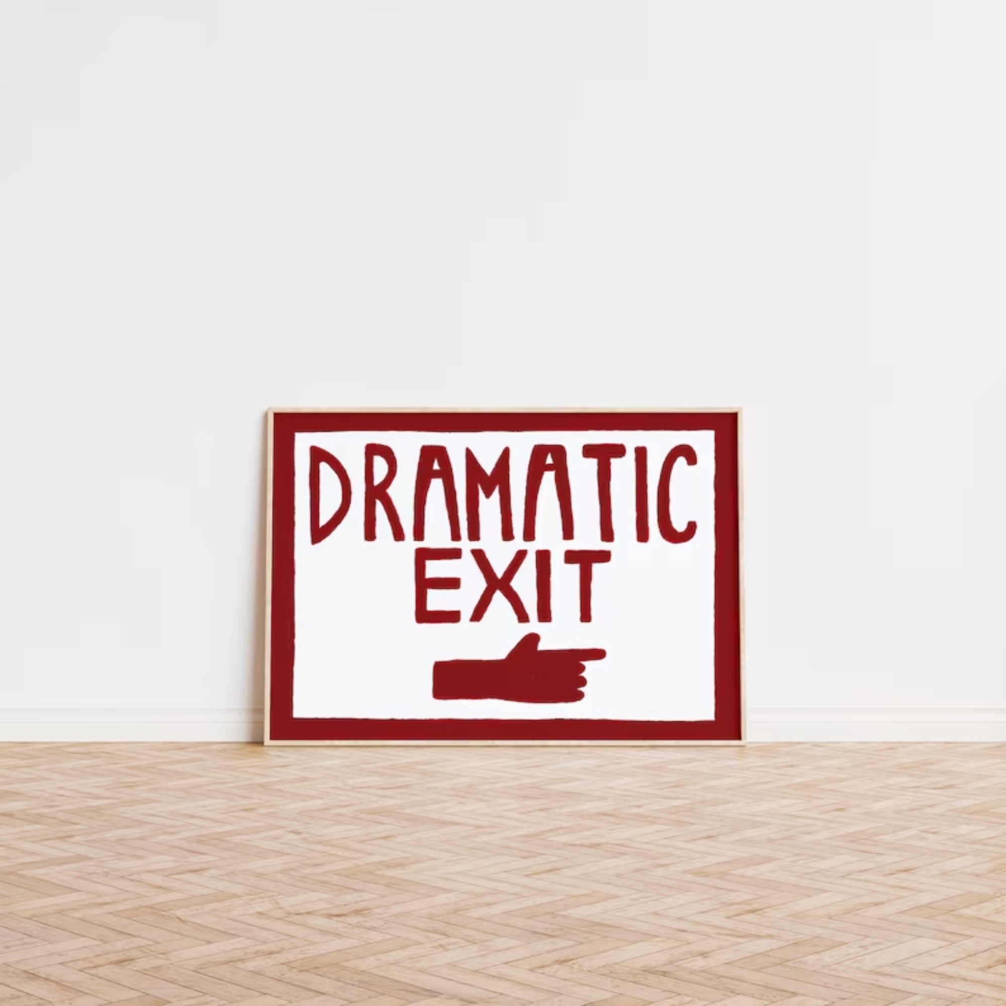 Funny Hallway Print Dark Green - Home Decor Green 评论和价格
