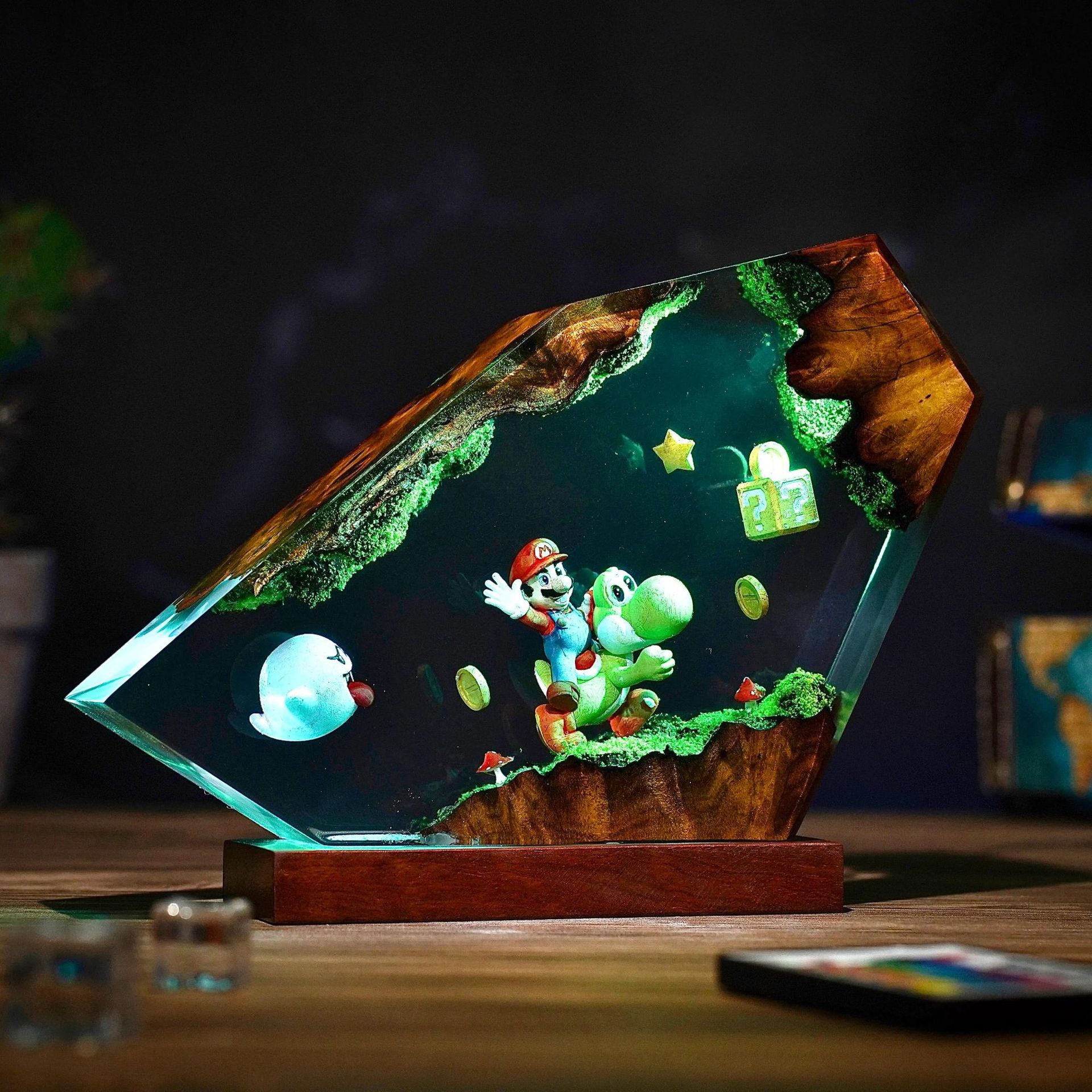 Table Resin Lamp Cartoon Anime - Home Decor Resin 评论和价格