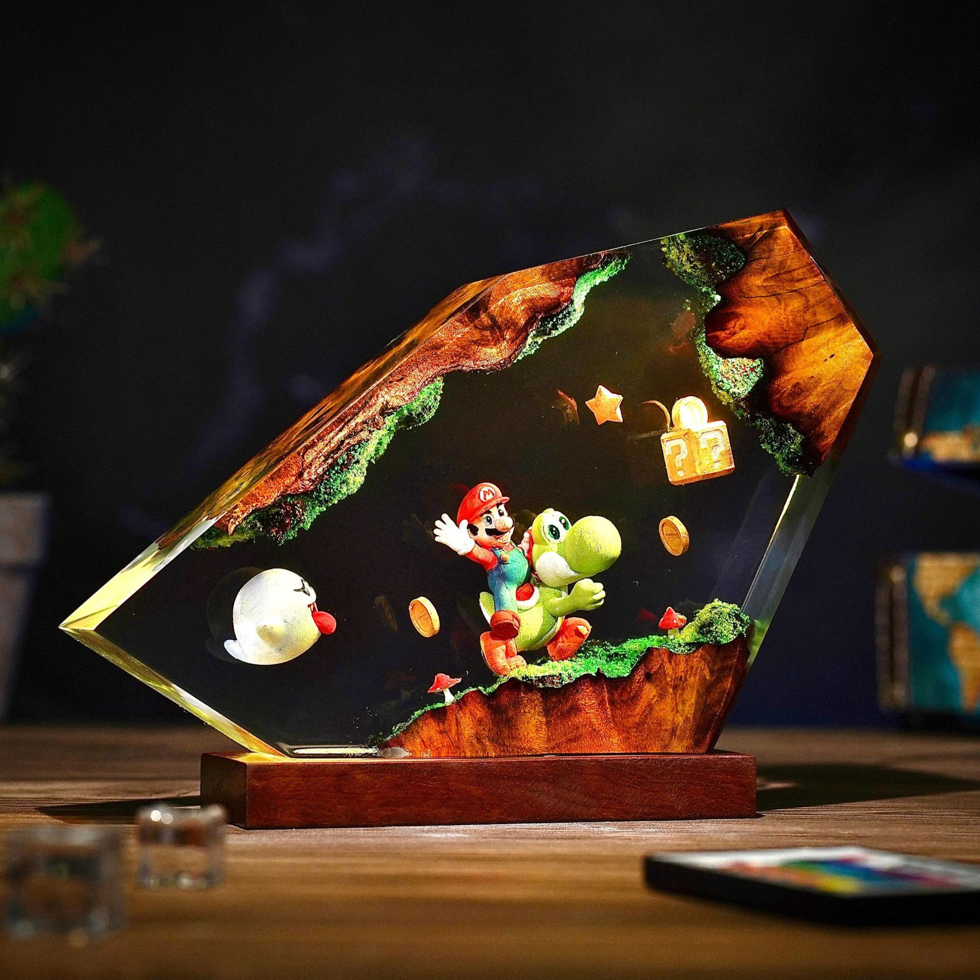 Table Resin Lamp Cartoon Anime - Home Decor Resin 评论和价格