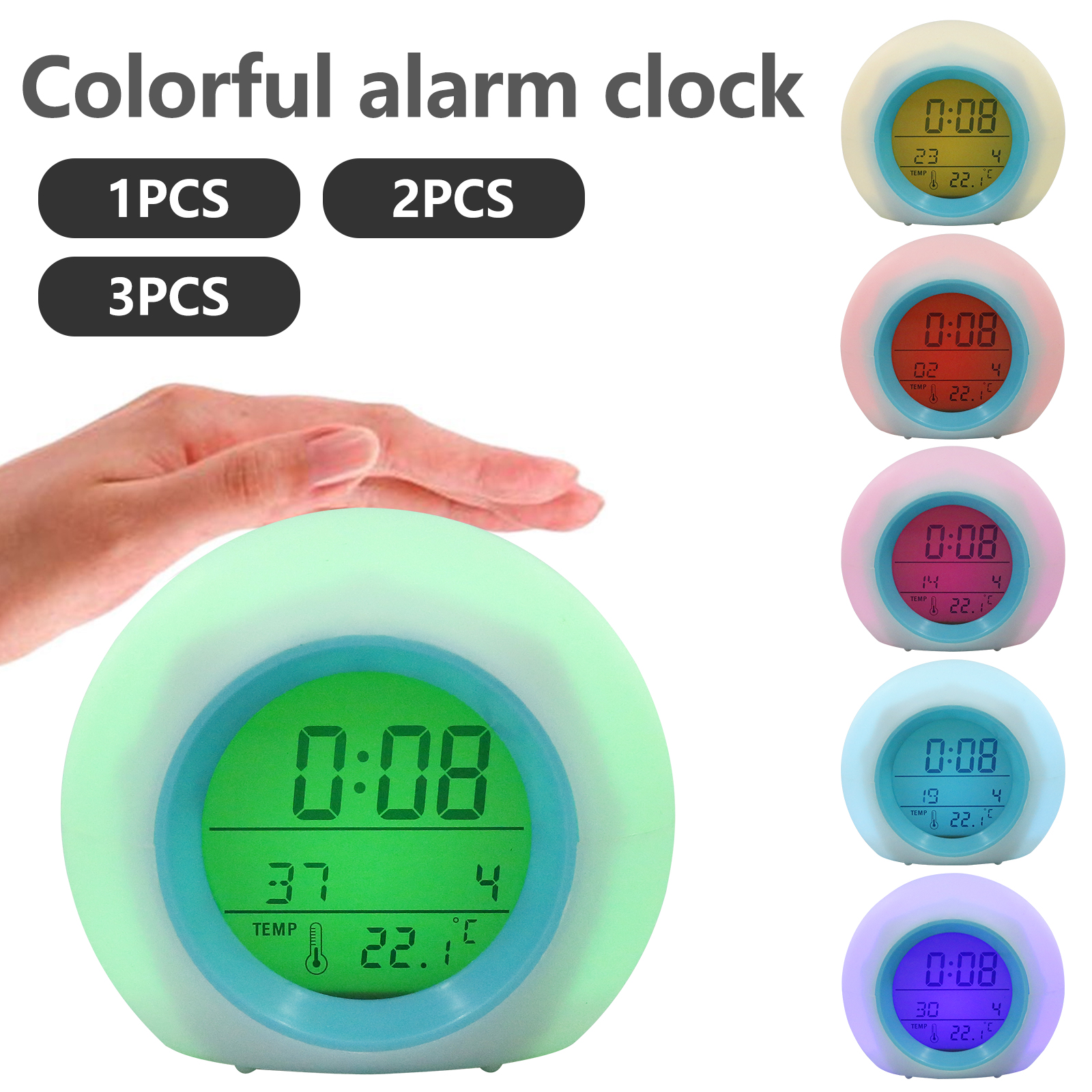 Kids Digital Alarm Clock LED M - Vintage Alarm Clock 评论和价格